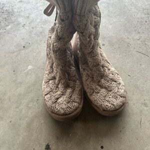 Cozy Knit Boots